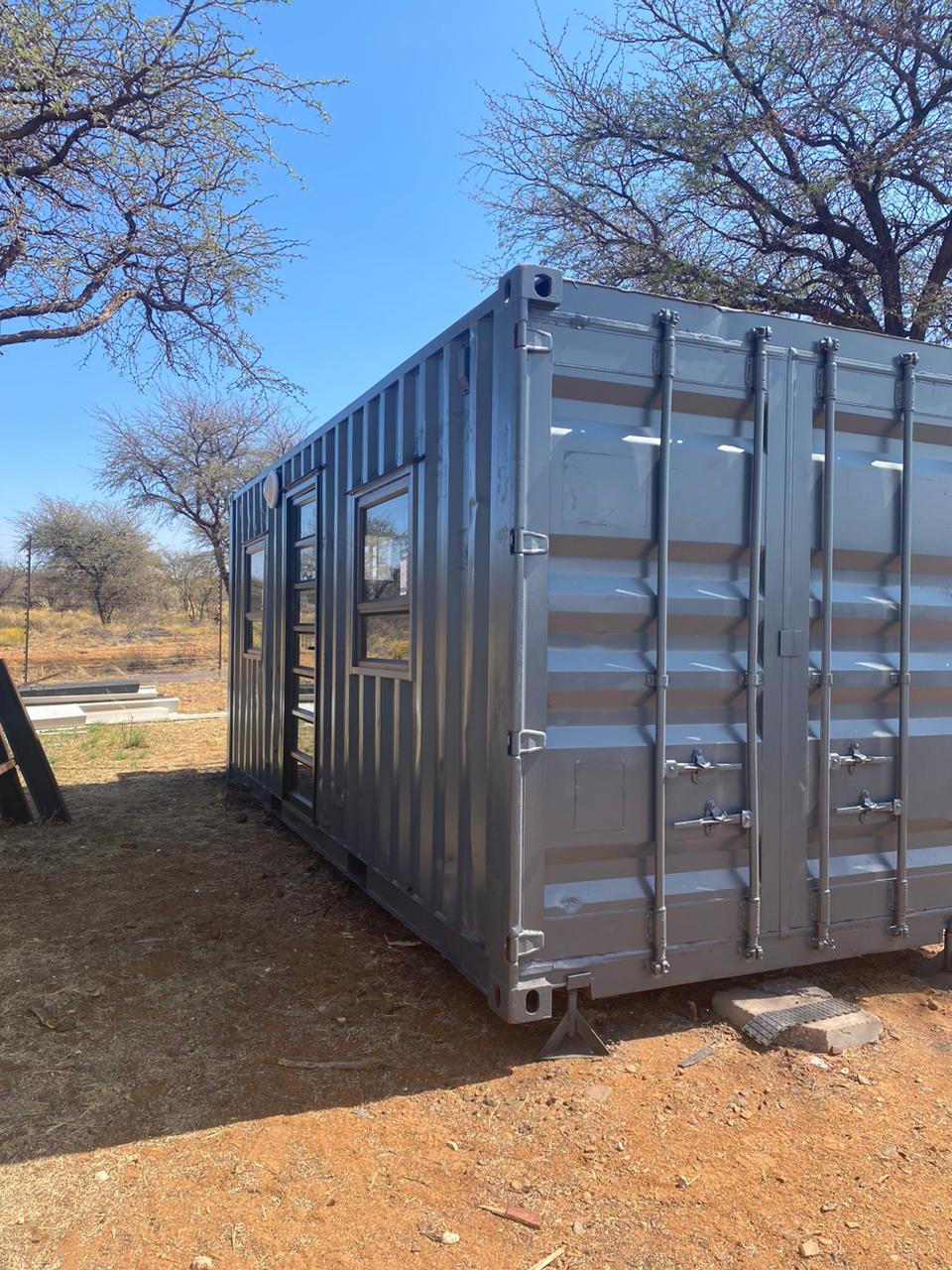 Cabin Being Offloaded